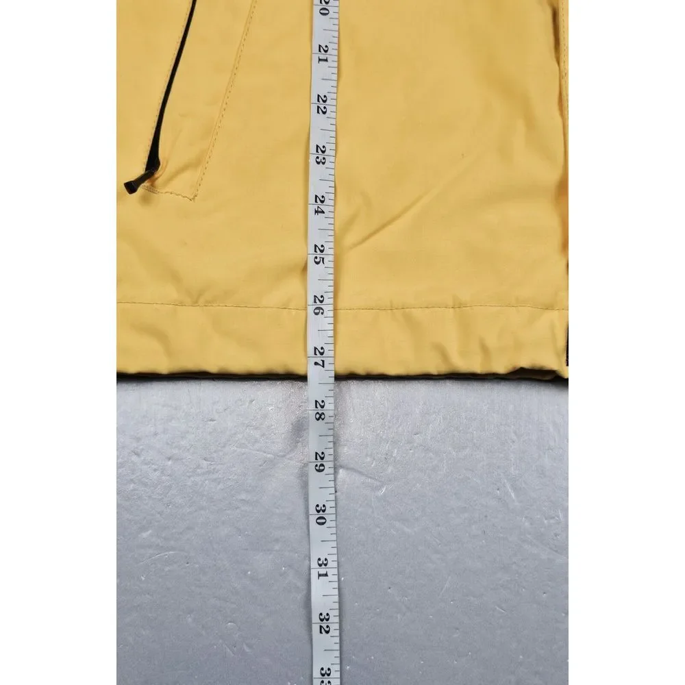 Tommy Hilfiger Jacket Mens XL. Vintage Athletic Yellow‎ Long Sleeve Full Zip.